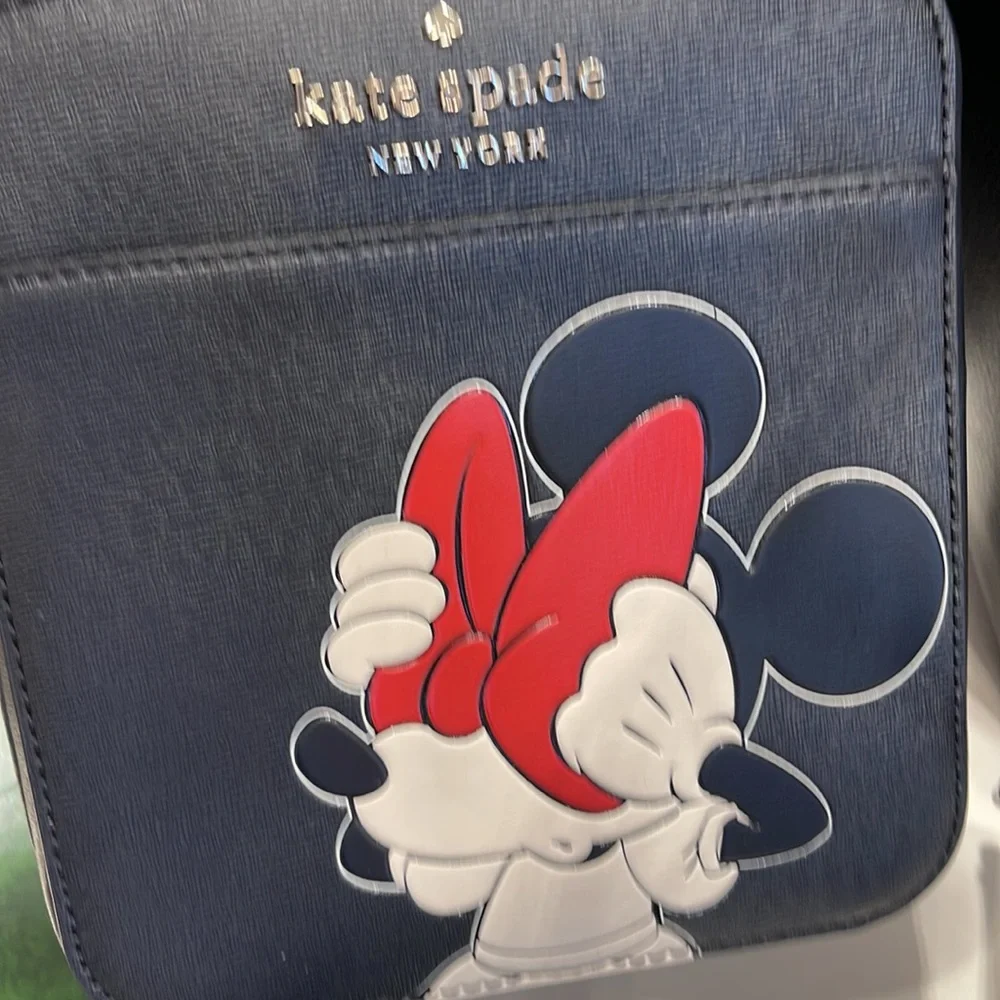 Kate Spade Disney X Kate Spade New York Minnie Mouse Daisy Vanity Crossbody Bag - Picture 6 of 16